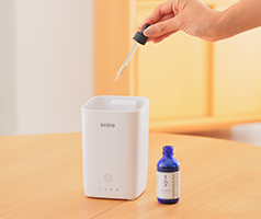 オイルを数滴垂らします