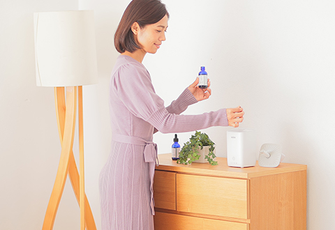 気分に合わせてお好みのアロマを